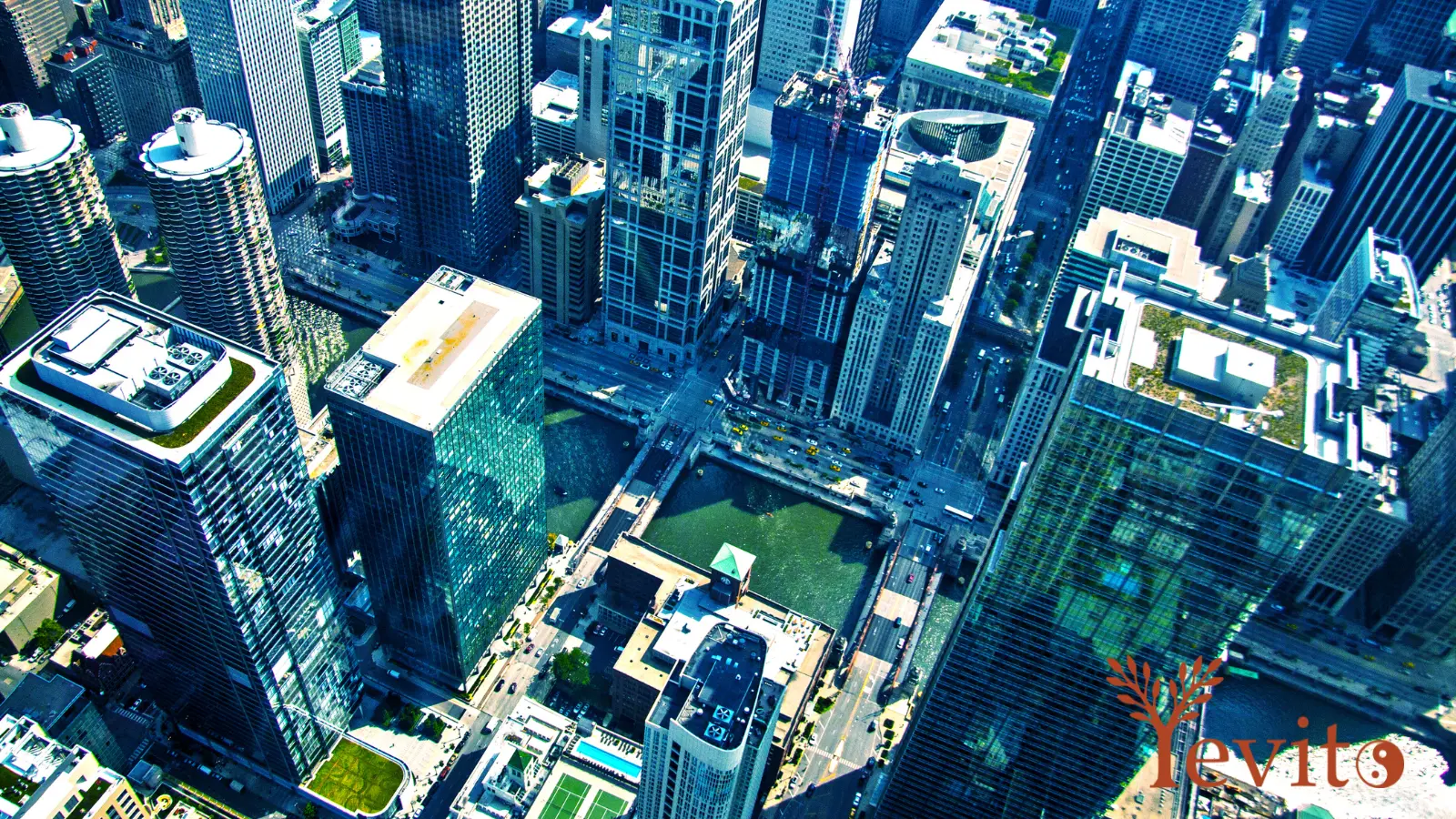 Moderne Großstadt mit isolierten Böden – Menschen verlieren im Alltag den direkten Kontakt zur Erde und sind kaum noch geerdet.